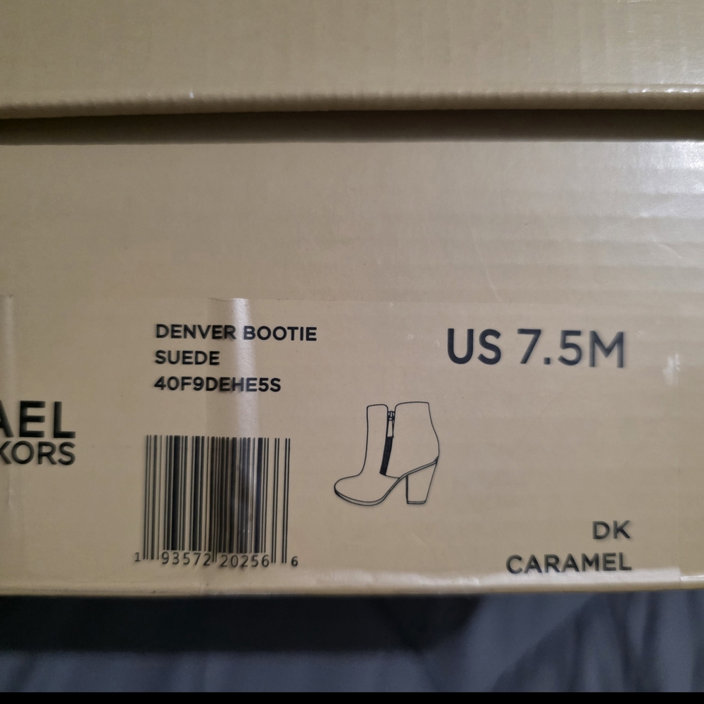 Michael Kors Denver Bootie in Dark Caramel